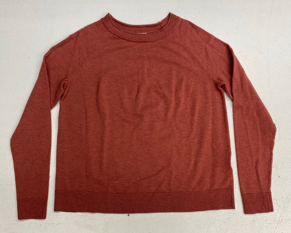 Women Smartwool Edgewood merino wool crewneck pullover sweater, XS